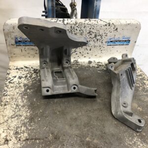 Peterbilt 579 Brackets, Misc Aluminum Set Of Air Cleaner Mounting Brackets, Mounts To Firewall, D11-1503, D11-1508 | P/N D111503D111508