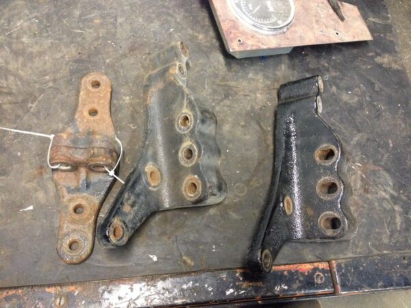 Freightliner CASCADIA Brackets, Misc Set Of DPF Exhaust Brackets