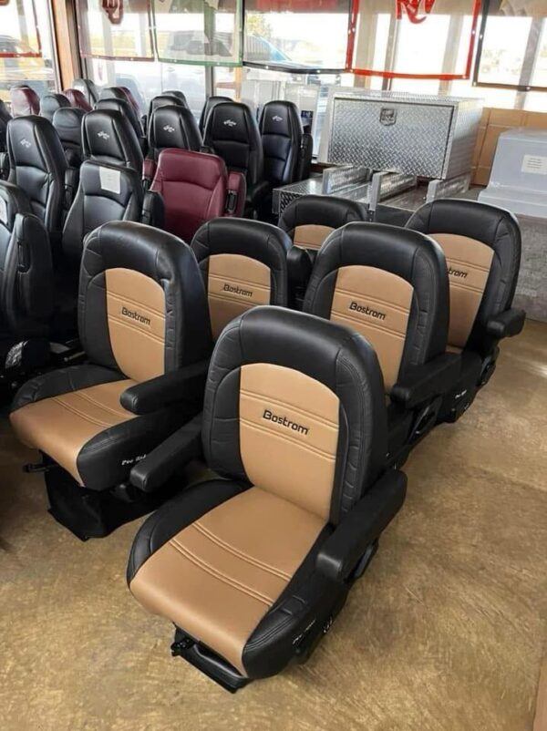 Bostrom low ride leather seats