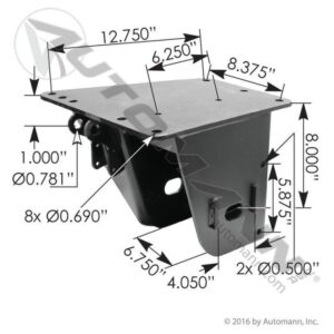Automann MHT842 Right/Passenger Trailer Suspension - New