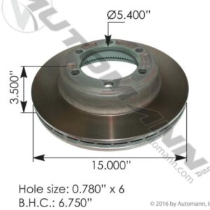 Brake Drum: Automann 153.123572 - New