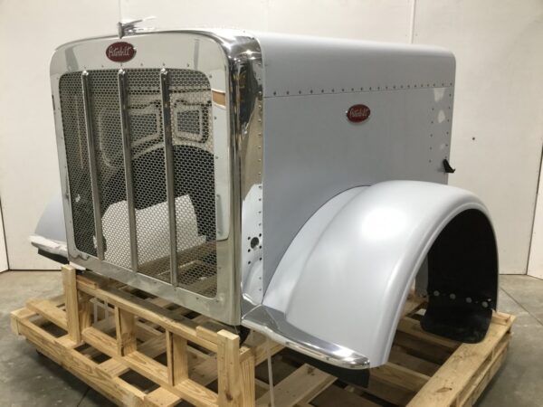 2007-2024 Peterbilt 389 Primer Hood - New | P/N L296098101 - Image 8
