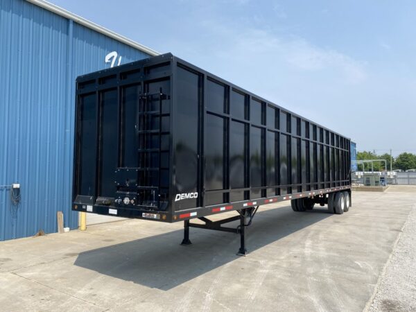 2026 Demco Fixed (Tandem Axles) Open Top Scrap Gondola Trailer: Length 48' - Image 9
