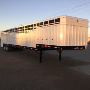 2026 Neville Fixed (Tandem Axles) Livestock Trailer: Length 53'