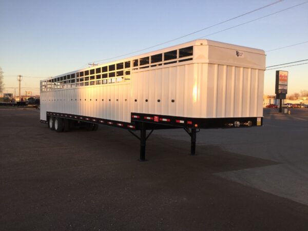 2026 Neville Fixed (Tandem Axles) Livestock Trailer: Length 53'