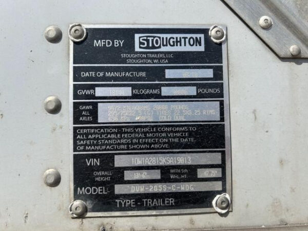 Stoughton TRAILER TRAILER - Van - Image 2