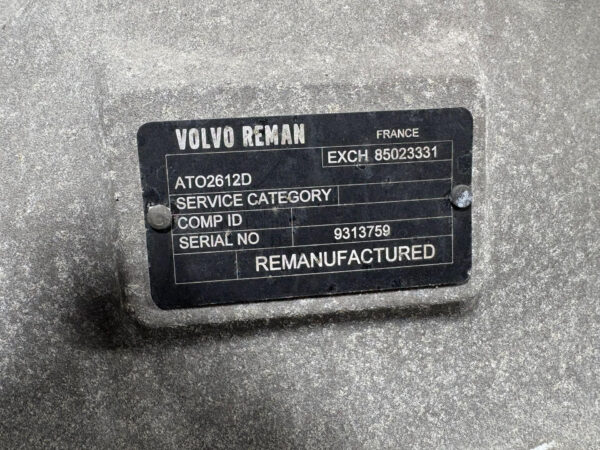 Volvo ATO2612D Transmission - Used - Image 2