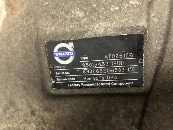 Volvo ATO2612D Transmission - Used - Image 2