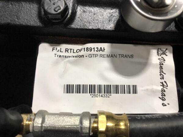 Fuller RTLOF18913A Transmission - Rebuilt - Image 2