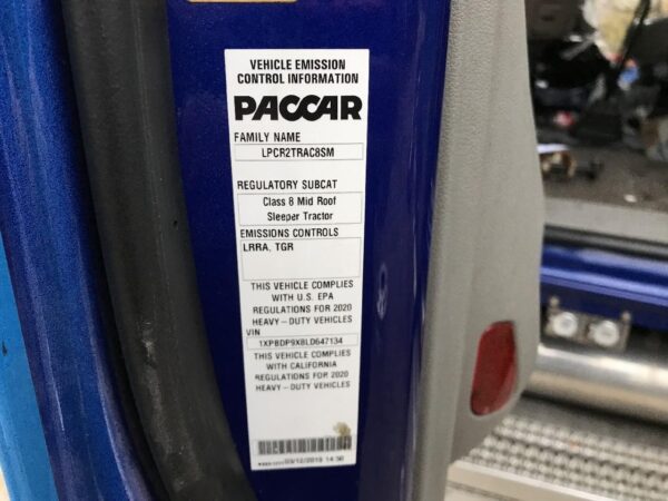 2020 Peterbilt 579 Parts Unit: Truck Dsl Ta - Image 6