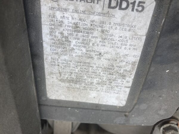 2018 Freightliner CASCADIA Parts Unit: Truck Dsl Ta - Image 9